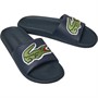 Lacoste Mens Croco Slides 120 Navy/Green