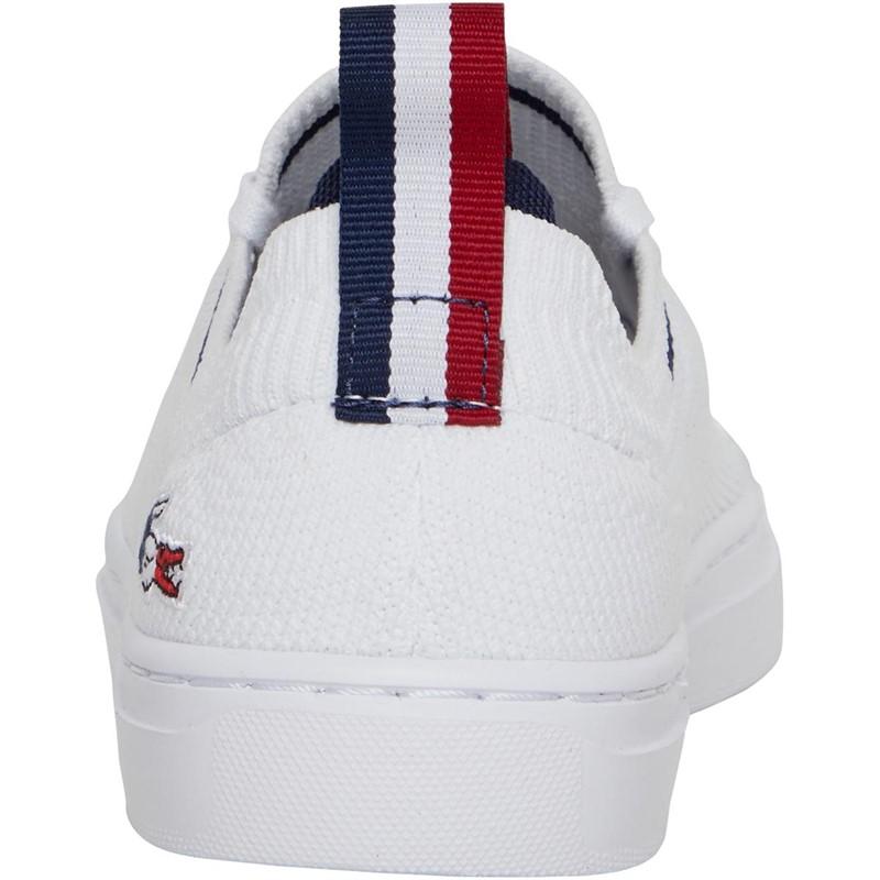 Lacoste Junior La Piquee Tri Trainers White/Navy/Red