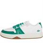 Lacoste Mens L001 Trainers Off White/Green