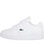 Lacoste Womens Court Cage Trainers White/White