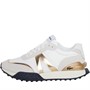 Lacoste Womens L-Spin Deluxe Trainers White/Gold