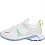 Lacoste Womens L003 Trainers Light Blue/Yellow