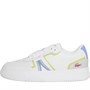 Lacoste Womens L001 Trainers White/Blue