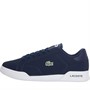 Lacoste Mens Twin Serve Trainers Navy/White