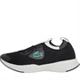 Lacoste Mens Run Spin Knit Trainers Black/Green