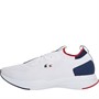 Lacoste Mens Run Spin Knit Tri Trainers White/Navy/Red
