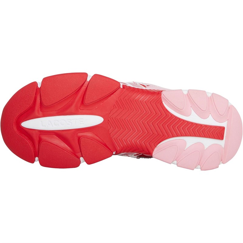 Lacoste Womens L003 Trainers Pink/White