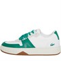 Lacoste Womens L001 Trainers White/Green