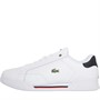 Lacoste Mens Twin Serve Trainers White/Black