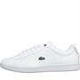 Lacoste Womens Carnaby Evo Trainers White/Light Pink