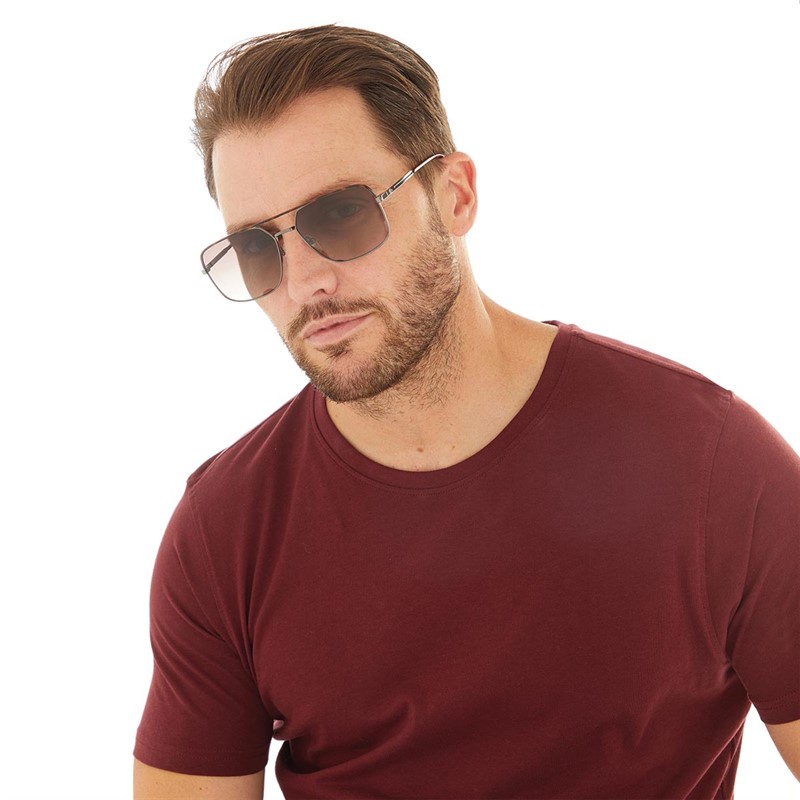 Buy Lacoste Mens Sunglasses Grey