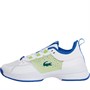 Lacoste Mens Trainers AG-lT 21 Tennis Shoes White/Blue