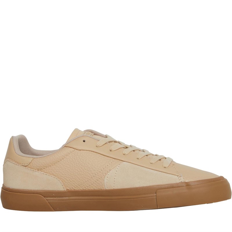 Lacoste Mens L006 Trainers Tan/Gum