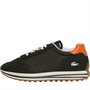 Lacoste Mens L-Spin Trainers Navy/Orange