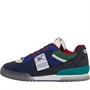 Lacoste Mens M89 Trainers Blue/Red