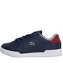 Lacoste Boys Twin Serve Trainers Navy/Red