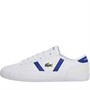 Lacoste Mens Sideline Trainers White/Blue