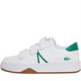 Lacoste Junior Boys L001 V2 Trainers White/Green