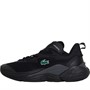 Lacoste Mens Aceshot Trainers Black/Black