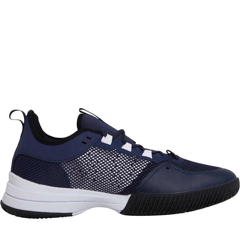 Lacoste Mens AG-IT 21 Tennis Shoes Navy/White