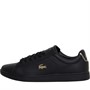 Lacoste Mens Carnaby Evo Trainers Black/Black