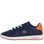 Lacoste Boys Graduate Trainers Navy/White
