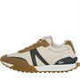 Lacoste Mens L-Spin Deluxe Trainers Tan/Gum