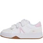 Lacoste Infant Girls L001 V2 Trainers White/Pink