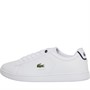 Lacoste Mens Carnaby Trainers White/Navy