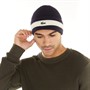 Lacoste Mens Knitted Cap Navy Blue/Flour