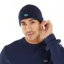 Lacoste Mens Knitted Cap Neps Marine
