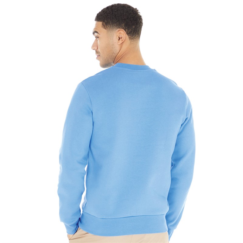 Lacoste Mens Sweatshirt Argentine Blue