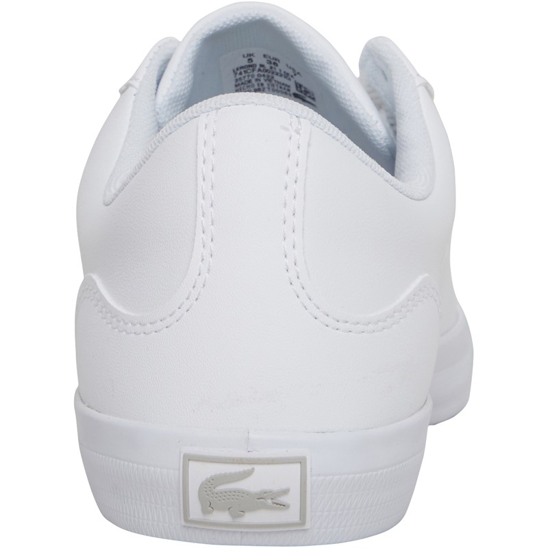 Lacoste Womens Lerond BL Trainers White/White