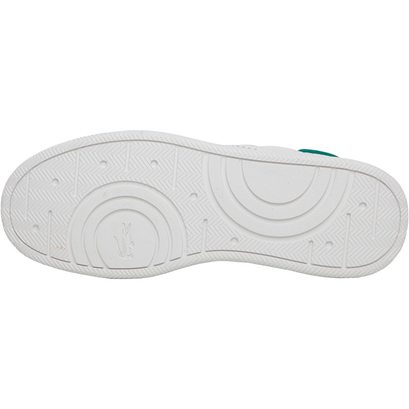 Buy Lacoste Mens L005 Trainers White/Green