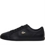 Lacoste Mens Lerond Trainers Black/Black