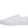Lacoste Womens Ziane Plus Grand Trainers White/Gold