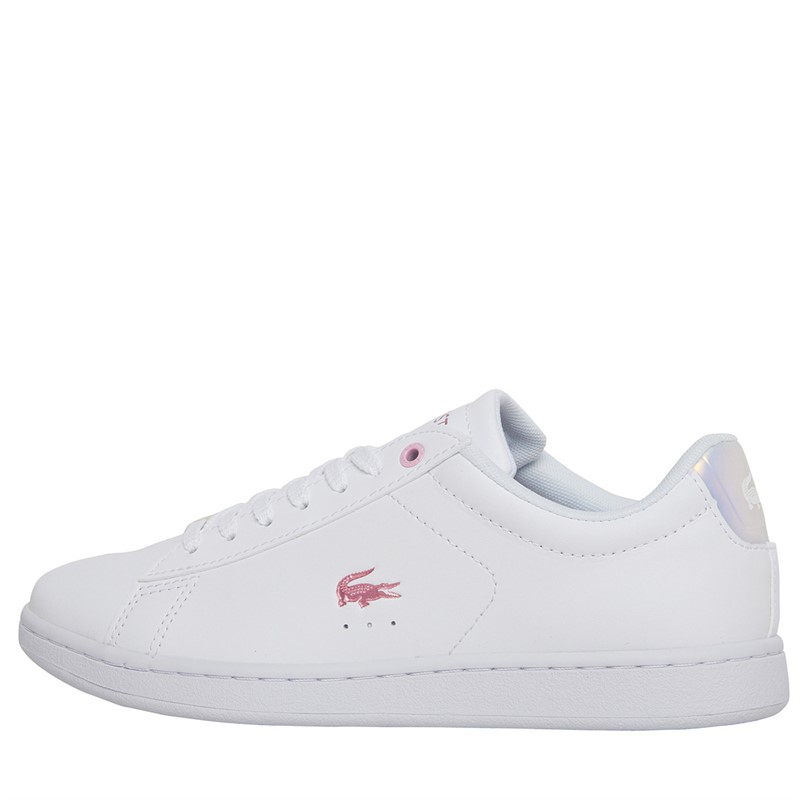 Lacoste Womens Carnaby Trainers White/White