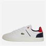 Lacoste Mens Europa Pro Trainers White/Navy