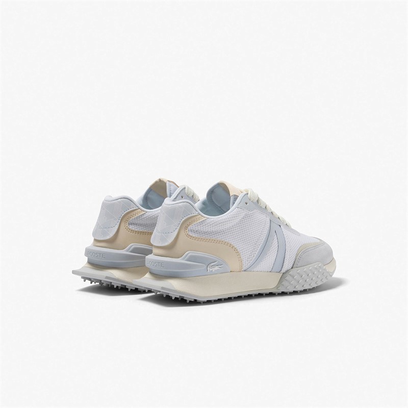 Lacoste Womens L-Spin Deluxe 2 Trainers White/Light Turquoise