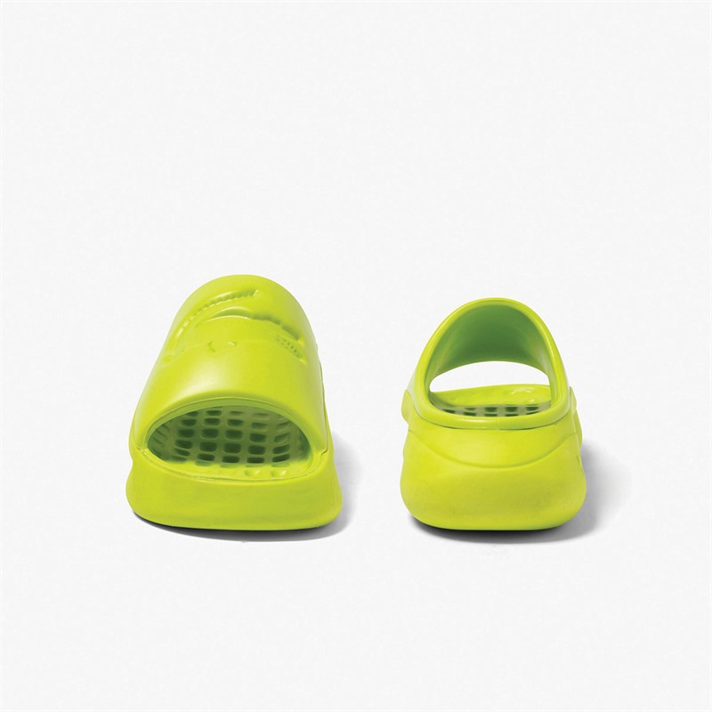 Lacoste Womens Serve 3.0 Sliders Green/Light Green