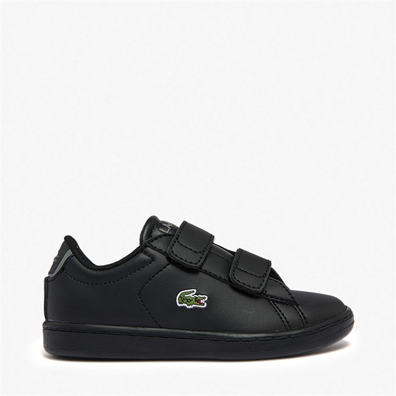 Lacoste Infant Carnaby Evo Trainers Black/Black