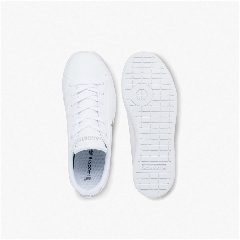 Lacoste Kids Carnaby Evo Trainers White/White