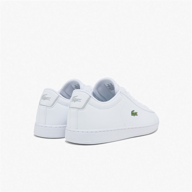 Lacoste Kids Carnaby Evo Trainers White/White