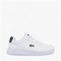 Lacoste Infant Game Advance Trainers White/Dark Green