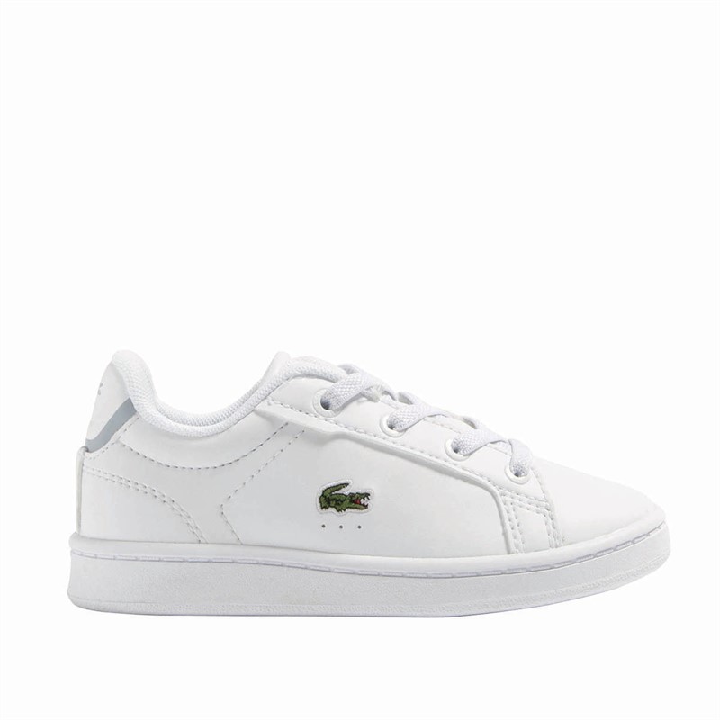 Lacoste Kids Carnaby Pro Trainers White/White