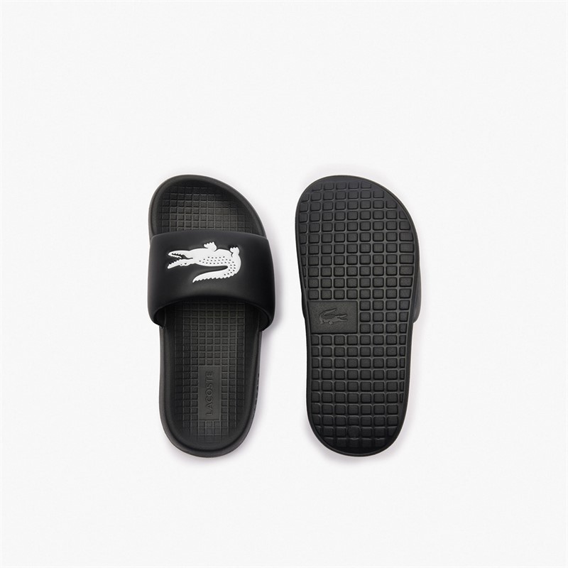 Lacoste Kids Serve Slide 1.0 Black/White