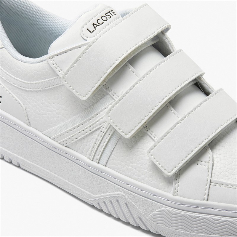 Lacoste Junior L001 Trainers White/White