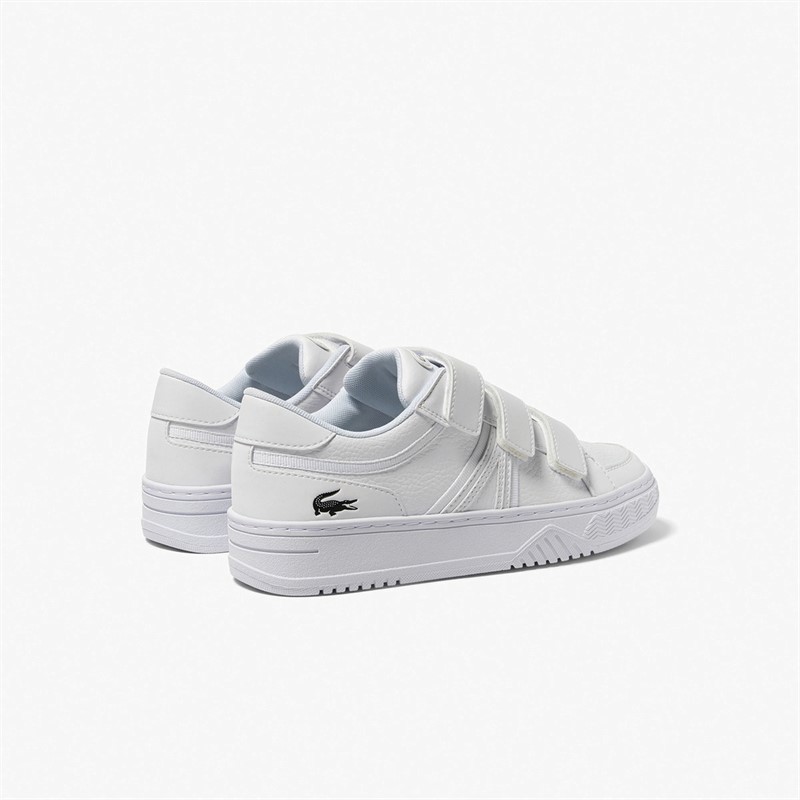 Lacoste Junior L001 Trainers White/White