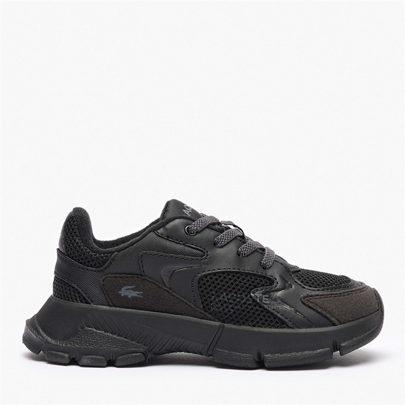 Lacoste Infant L003 Neo Trainers Black/Black