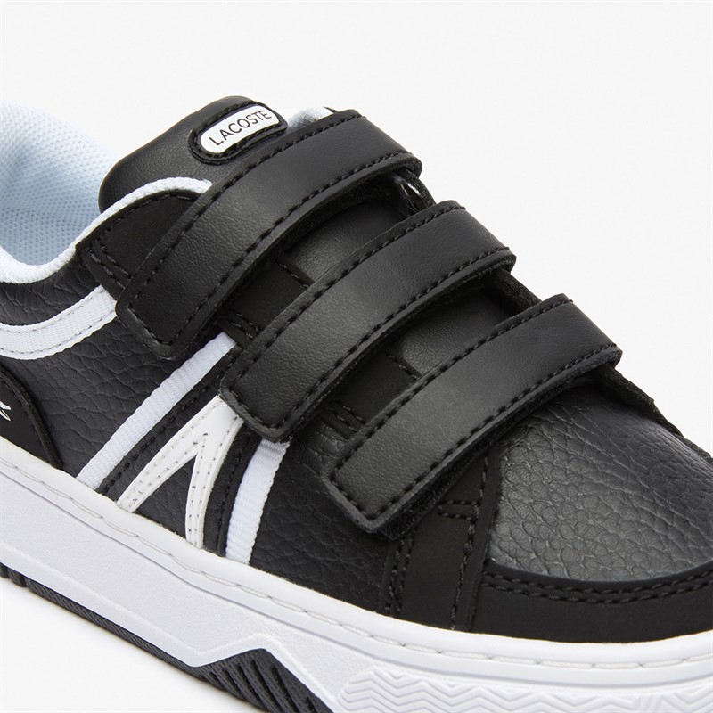 Lacoste Infant L001 Trainers Black/White